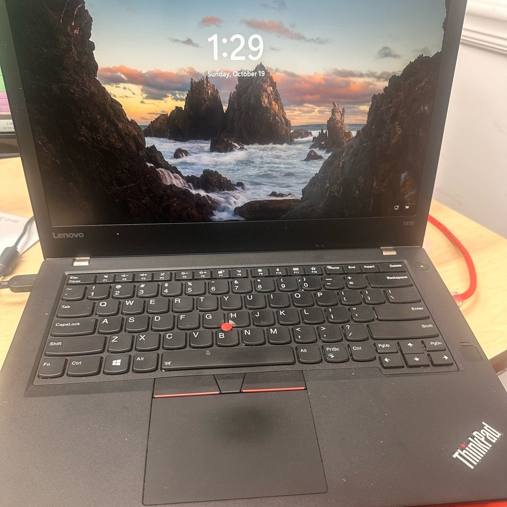 Lenovo ThinkPad T470 Black Laptop